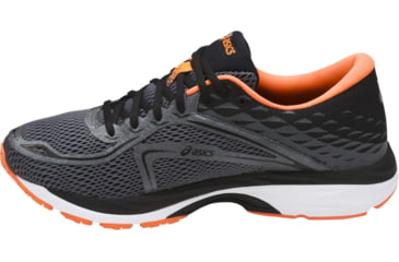 Image of Asics GEL-Cumulus 19 Road Running Shoes - Men's, Carbon/Black/Hot Orange, Medium, 10 US T7B3N.9790-10