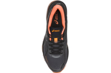 Image of Asics GEL-Cumulus 19 Road Running Shoes - Men's, Carbon/Black/Hot Orange, Medium, 10 US T7B3N.9790-10