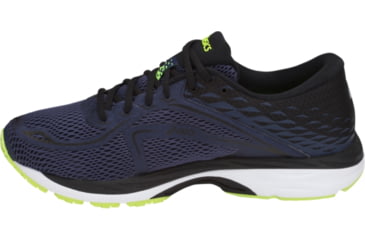 Image of Asics GEL-Cumulus 19 Road Running Shoes - Men's, Indigo Blue/Black/Safety Yellow, Medium, 10 US T7B3N.4990-10