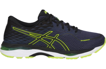 Image of Asics GEL-Cumulus 19 Road Running Shoes - Men's, Indigo Blue/Black/Safety Yellow, Medium, 10 US T7B3N.4990-10
