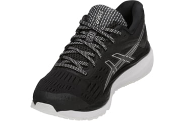 Image of Asics GEL-Cumulus 20 - Womens, Black/White, 9.5, Medium, 1012A008.021-9.5
