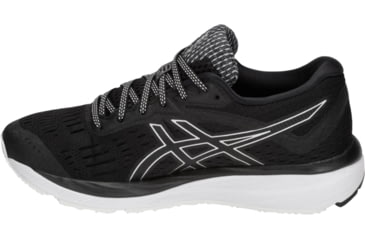 Image of Asics GEL-Cumulus 20 - Womens, Black/White, 9.5, Medium, 1012A008.021-9.5
