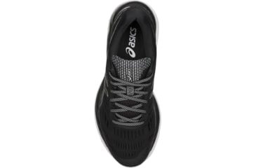 Image of Asics GEL-Cumulus 20 - Womens, Black/White, 9.5, Medium, 1012A008.021-9.5