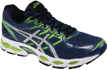 Image of Gel-Elevate 3 Road Running Shoe - Mens-Midnight/Lightning/Green-Medium-10