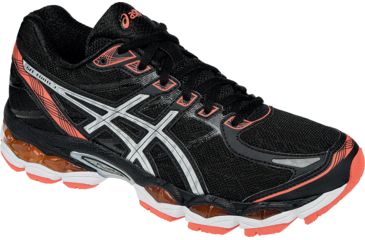 Image of Gel-Elevate 3 Road Running Shoe - Womens-Black/Silver/Coral-Medium-6