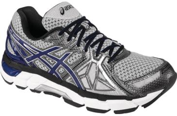 Image of Gel-Fortify Road Running Shoe - Mens-Lightning/Navy/Charcoal-Medium-8.5