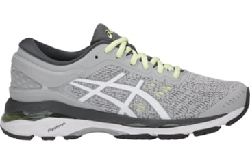 Image of Asics GEL-Kayano 24 Road Running Shoes - Women's, Glacier Grey/White/Carbon, Medium, 10 US T799N.9601-10