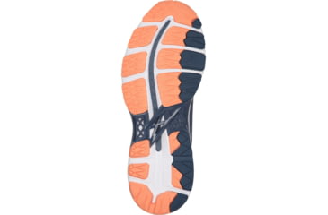 Image of Asics GEL-Kayano 24 Road Running Shoes - Women's, Smoke Blue/Dark Blue/Canteloupe, Medium, 10 US T799N.5649-10