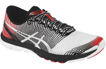 Image of Asics Gel-Lyte33 3 Road Running Shoe - Men's-White/Black/Red-10 US-Medium