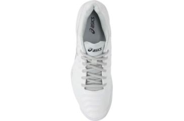 Image of Asics GEL-Resolution 7 Clay Court Road Running Shoes - Mens, White/Silver, Medium, 15 US, E702Y.0193-15