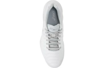 Image of Asics GEL-Resolution 7 Clay Court Road Running Shoes - Womens, White/Silver, Medium, 6.5 US, E752Y.0193-6.5