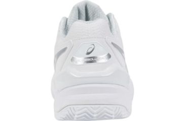 Image of Asics GEL-Resolution 7 Clay Court Road Running Shoes - Womens, White/Silver, Medium, 6.5 US, E752Y.0193-6.5
