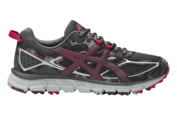 Image of Asics Gel-Scram 3 Trail Running Shoe - Women's-Carbon/Carbon/Cosmo Pink-Medium-6