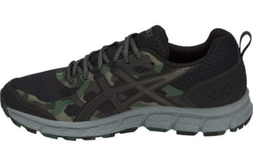 Image of Asics GEL-Scram 4 - Mens, Black/Irvine, 10.5, Medium, 1011A045.002-10.5