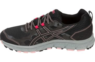 Image of Asics GEL-Scram 4 Trail Running Shoes - Womens, Black/Dark Grey, Medium, 6.5 US, 1012A039.001-6.5