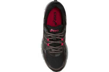 Image of Asics GEL-Scram 4 Trail Running Shoes - Womens, Black/Dark Grey, Medium, 6.5 US, 1012A039.001-6.5