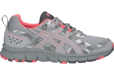 Image of Asics GEL-Scram 4 - Womens, Mid Grey/Stone Grey, 9.5, Medium, 1012A039.021-9.5