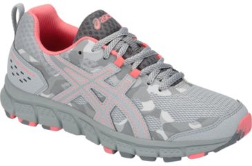 Image of Asics GEL-Scram 4 - Womens, Mid Grey/Stone Grey, 9.5, Medium, 1012A039.021-9.5