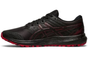 Image of Asics Gel-Scram 5 Running Shoes - Mens, Black/Speed Red, Medium, 7, 1011A559-001-7