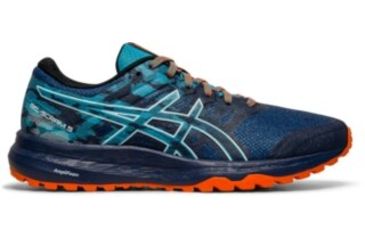 Image of Asics Gel-Scram 5 Running Shoes - Womens, Blue Expanse/White, Medium, 10.5, 1012A474-400-10.5