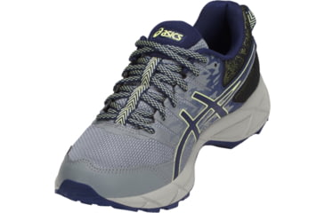 Image of Asics GEL-SONOMA 3 Trail Running Shoes - Women's, Stone Grey/Indigo Blue/Limelight, Medium, 11 US T774N.1149-11