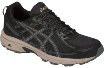 Image of Asics GEL-Venture 6 Trail Running Shoes - Men's, Black/Dark Grey/Feather Grey, Medium, 10 US T7G1N.9095-10