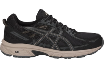 Image of Asics GEL-Venture 6 Trail Running Shoes - Men's, Black/Dark Grey/Feather Grey, Medium, 10 US T7G1N.9095-10