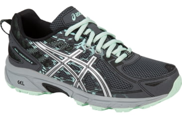 Image of Asics GEL-Venture 6 Trail Running Shoes - Women's, Castlerock/Silver/Honeydew, Medium, 8 US T7G6Q.9793-8