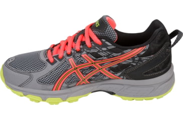 Image of Asics GEL-Venture 6 Trail Running Shoes - Women's, Phantom/Coral/Lime, Medium, 10 US T7G6Q.1606-10