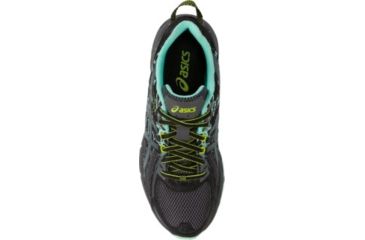 Image of Asics GEL-Venture 6 Trail Running Shoes - Womens, Black/Carbon/Neon Lime, Wide, 6.5 US, T7G7N.9097-6.5
