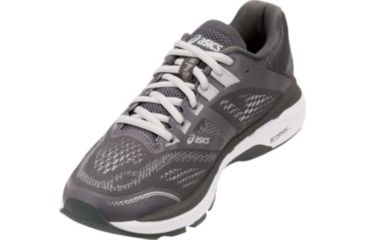 Image of Asics GT-200 7 Running Shoes - Womens, Mid Grey/Black, Medium, 7.5, 1012A147.021-7.5