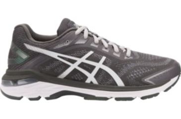 Image of Asics GT-200 7 Running Shoes - Womens, Mid Grey/Black, Medium, 7.5, 1012A147.021-7.5