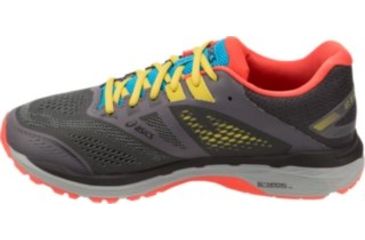 Image of Asics GT-200 7 Trail Running Shoes - Mens, Dark Grey/Black, Medium, 9.5, 1011A179.020-9.5