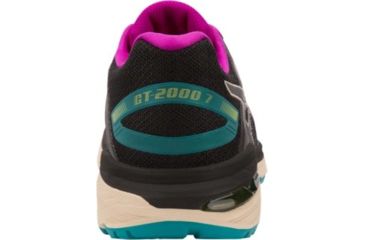 Image of Asics GT-200 7 Trail Running Shoes - Womens, Black/Feather Grey, Medium, 9, 1012A161.001-9
