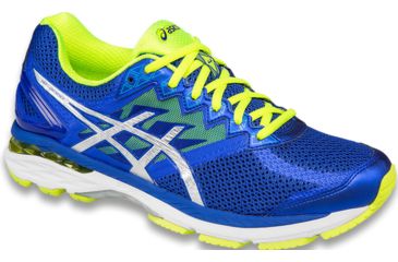 Image of Asics GT-2000 4 Trail Running Shoe - Men's- Blue/Silver/Flash Yellow-Medium-9.5