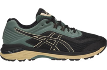 Image of Asics GT-2000 6 Men's Trailrunning Shoe, Black/Black/Dark Forest, 10 US, T8A2N.9090-10