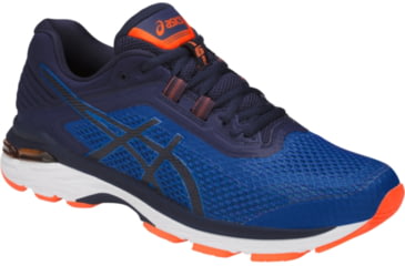 Image of Asics GT-2000 6 Road Running Shoes - Men's, Imperial/Indigo Blue/Shocking Orange, Medium, 10 US T805N.4549-10