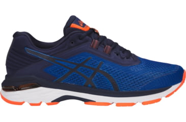 Image of Asics GT-2000 6 Road Running Shoes - Men's, Imperial/Indigo Blue/Shocking Orange, Medium, 10 US T805N.4549-10