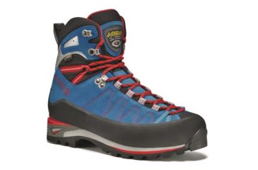 Image of Asolo ELBRUS Mountaineering Shoe - Mens, Blue/Astor Silver, 10.5 A01028    0018200105