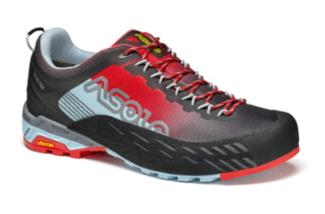 Image of Asolo Eldo GV ML Hiking Boots - Womens, Celadon/Poppy Red, 7, A01059-032-070