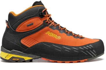 Image of Asolo Eldo Mid LTH GV Approach Shoes - Mens, Orange/Yellow, 10, A01056-023-100