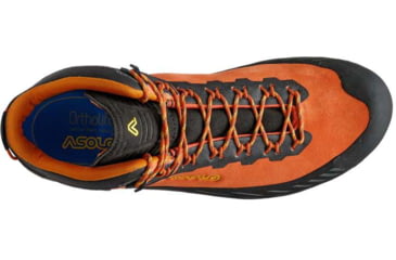 Image of Asolo Eldo Mid LTH GV Approach Shoes - Mens, Orange/Yellow, 10, A01056-023-100