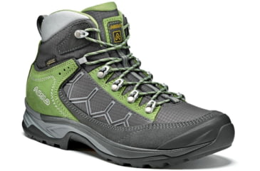 Image of Asolo Falcon GV Hiking Boots - Womens, Graphite/Graphite/English Ivy, Medium, 9.5, A40017-0079600095