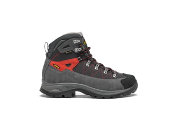 Image of Asolo Finder GV ML Boots - Womens, Grey/Gunmetal/Poppy Red, 10, A23103-043-100