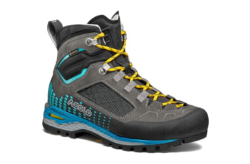 Image of Asolo Freney EVO MID GV ML Hiking Boots - Mens, Graphite/Sea Blue, 7.5, A01071-128-075