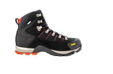 Image of Asolo Fugitive GTX MW Hiking Boots - Mens, Wide, Black /Red, 10.5, 0M3440-392-105