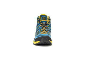 Image of Asolo Grid Mid GV Hiking Shoes - Mens, Indian/Teal/Yellow, 8.5 US, A40516-898-085