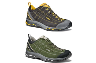Image of Asolo Nucleon GV - Men's, Graphite/Yellow, Rifle Green/Silver