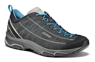 Image of Asolo Nucleon GV - Womens, Graphite/Silver/Cyan Blue, Medium, 9.5, A40013-772-095