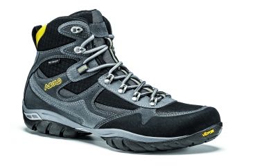 Image of Asolo Reston WP Hiking Boot - Men's-Graphite/Black-Medium-8 US